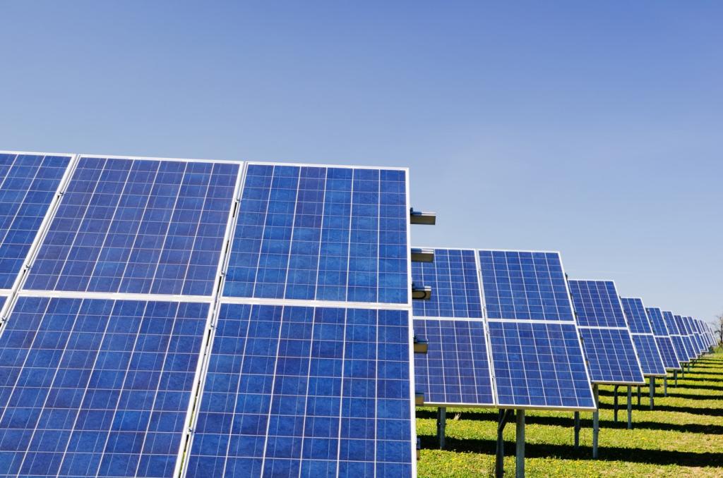 Solar panels for the Glowship project